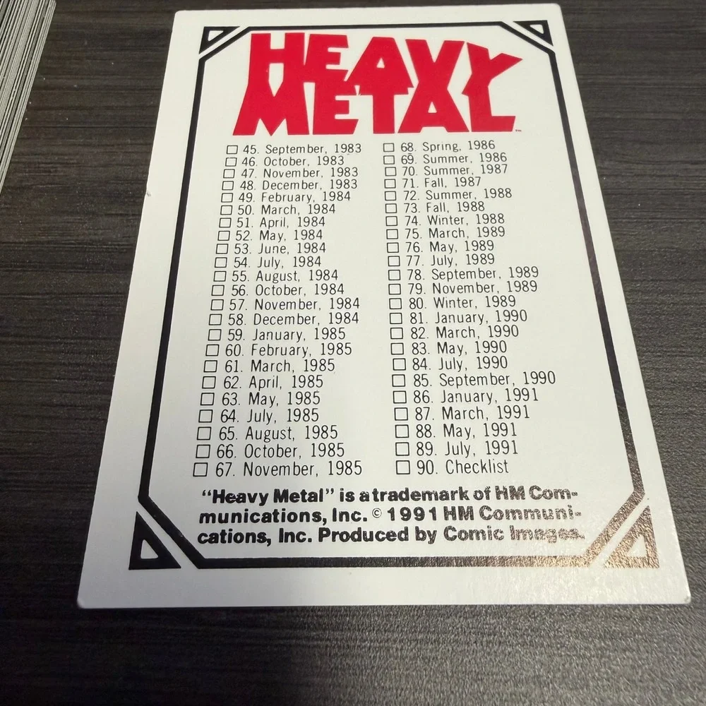 N/A 1991 heavy